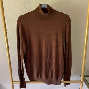 Zara brown turtleneck